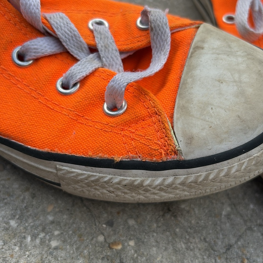 Orange Converse - Picture 2 of 5